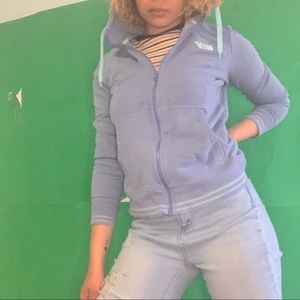 💓 Multi Blue Shaded Northface Jacket 💓